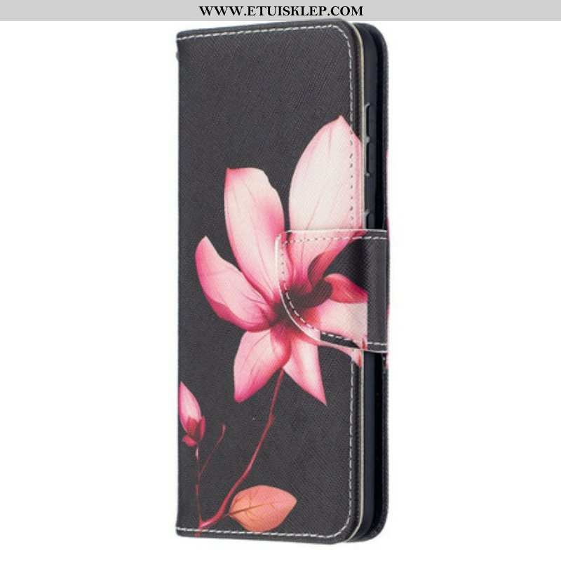 Etui Folio do Samsung Galaxy S21 5G Różowy Kwiat